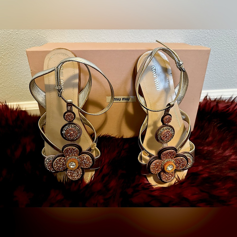 Miu Miu Sandals! Size 37